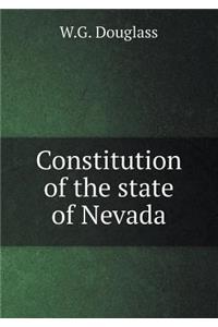 Constitution of the State of Nevada