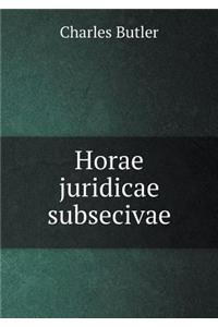Horae juridicae subsecivae