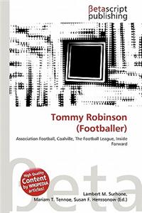 Tommy Robinson (Footballer)