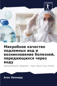 Микробное качество подземных вод и возник