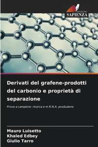 Derivati ​​del grafene-prodotti del carbonio e proprietà di separazione