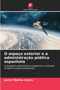 O espaço exterior e a administração pública espanhola