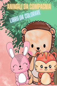 Animali bambino libro da colorare per i bambini
