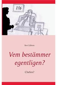 Vem bestämmer egentligen?