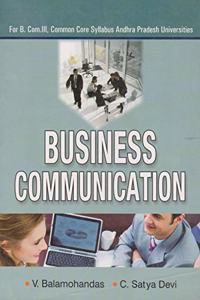 Business Communication B.Com-III, AP Uni