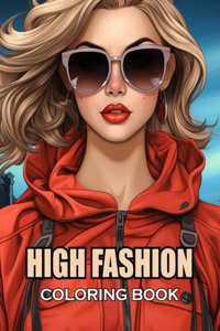 High Fashion Coloring Book