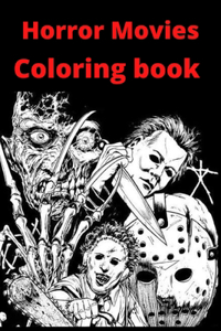 Horror Movies Coloring book