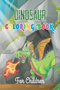 Dinosaur coloring book for children