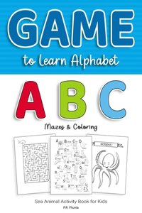 Game to Learn Alphabet ABC Mazes & Coloring