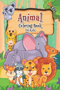 Animal Coloring Book For Kids