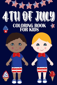 4th Of July Coloring Book For Kids