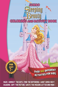 Sleeping Beauty Jumbo Coloring And Activity Book