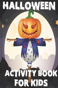 Halloween Activity Book for Kids