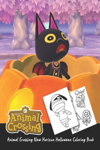 Animal Crossing New Horizon Halloween Coloring Book