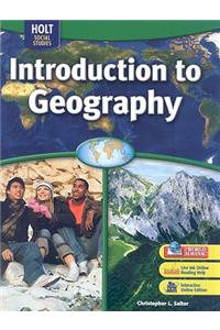 World Regions: Student Edition Intro to Geography 2007