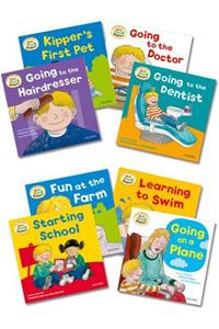 Oxford Reading Tree: Biff, Chip & Kipper First Experiences Pack of 8