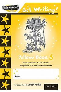 Read Write Inc. Phonics: Get Writing!: Yellow 5 Pack of 10