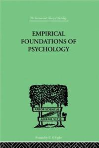 Empirical Foundations of Psychology