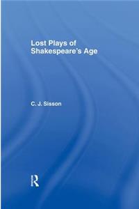 Lost Plays of Shakespeare S a Cb