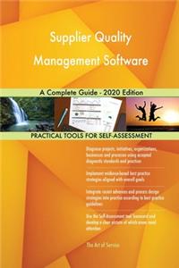 Supplier Quality Management Software A Complete Guide - 2020 Edition