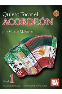 Quiero Tocar El Acordeon Book/CD Set