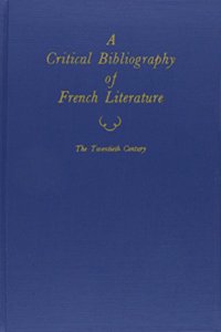 Critical Bibliography of French Literature