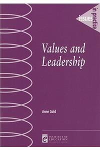 Values and Leadership