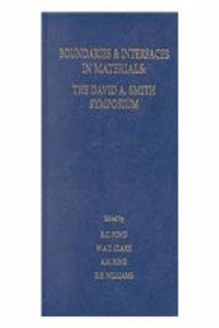 Boundaries and Interfaces in Materials