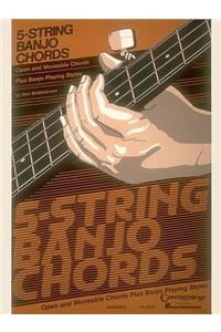 5-String Banjo Chord Chart