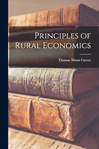 Principles of Rural Economics