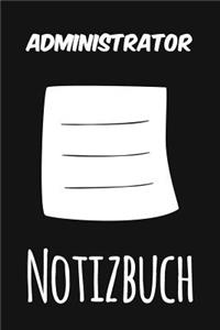 Administrator Notizbuch