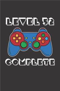 Level 52 Complete