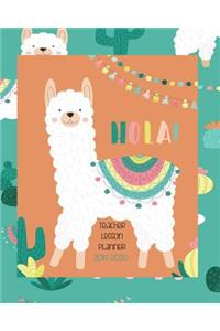 Hola! Teacher Lesson Planner 2019-2020