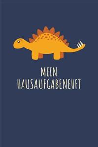 Mein Hausaufgabenheft: A5 - Hausaufgabenheft für Schüler I Schulplaner Dino mit Wochentag für Grundschule, Realschule und Gymnasium für Jungen