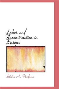 Labor and Reconstruction in Europe