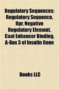 Regulatory Sequences Regulatory Sequences