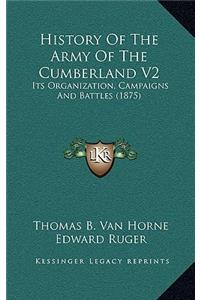 History Of The Army Of The Cumberland V2