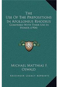 The Use of the Prepositions in Apollonius Rhodius