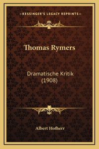 Thomas Rymers