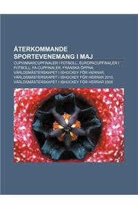 Aterkommande Sportevenemang I Maj