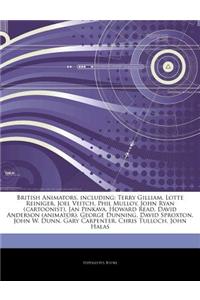 Articles on British Animators, Including