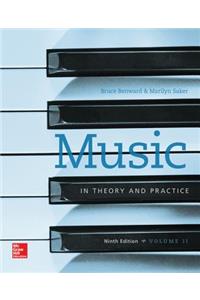 Music in Theory and Practice, Vol. 2 with Workbook