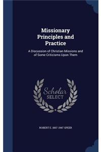Missionary Principles and Practice