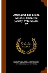 Journal Of The Elisha Mitchell Scientific Society, Volumes 36-37