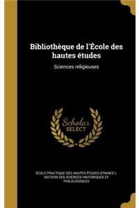 Bibliothèque de l'École des hautes études