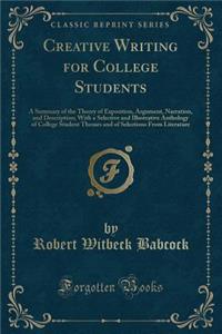 Creative Writing for College Students