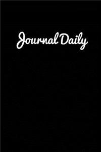 Journal Daily: Personalized Lined Blank Journal Book, 150 Pages,6 X 9 (15.24 X 22.86 CM), Blank Journal Pages, Writing Journal, Signa