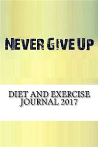 Diet and Exercise Journal 2017
