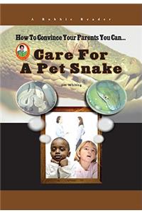 Care for a Pet Snake