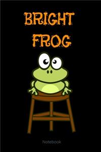 Bright Frog Composition Notebook